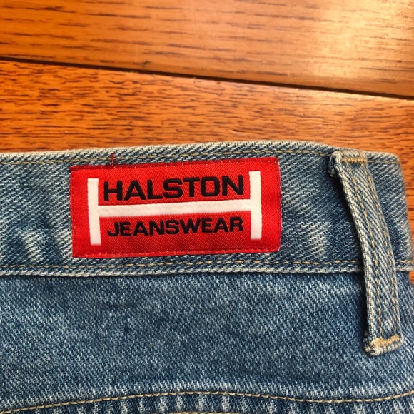 Vintage Halston Jean Shorts - Picture 4 of 5